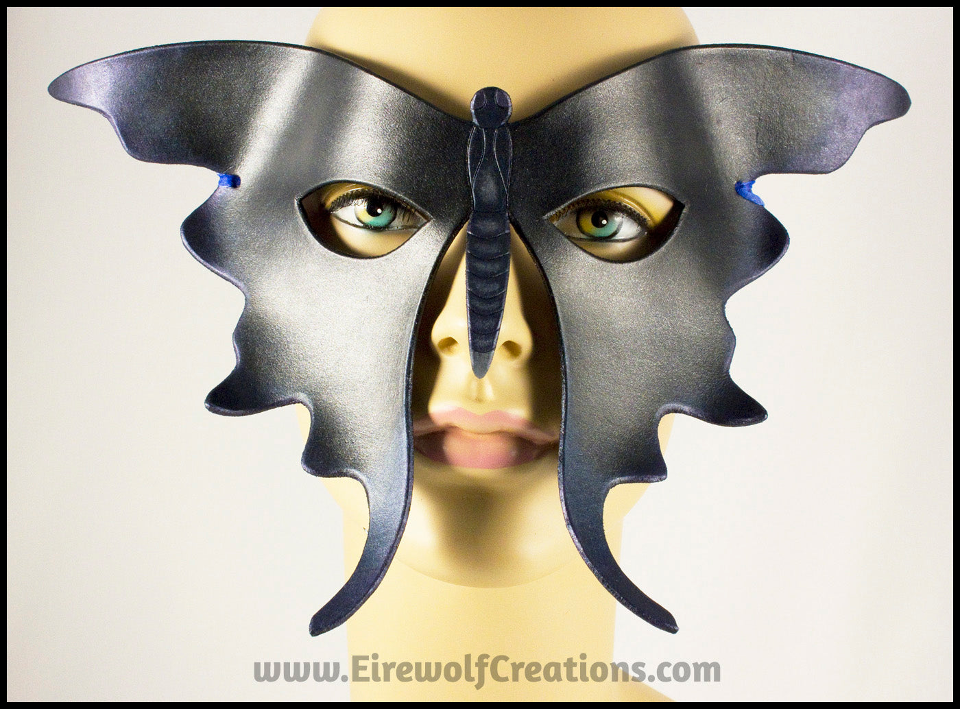 Butterfly Opera Mask Black Butterfly Masquerade Mask