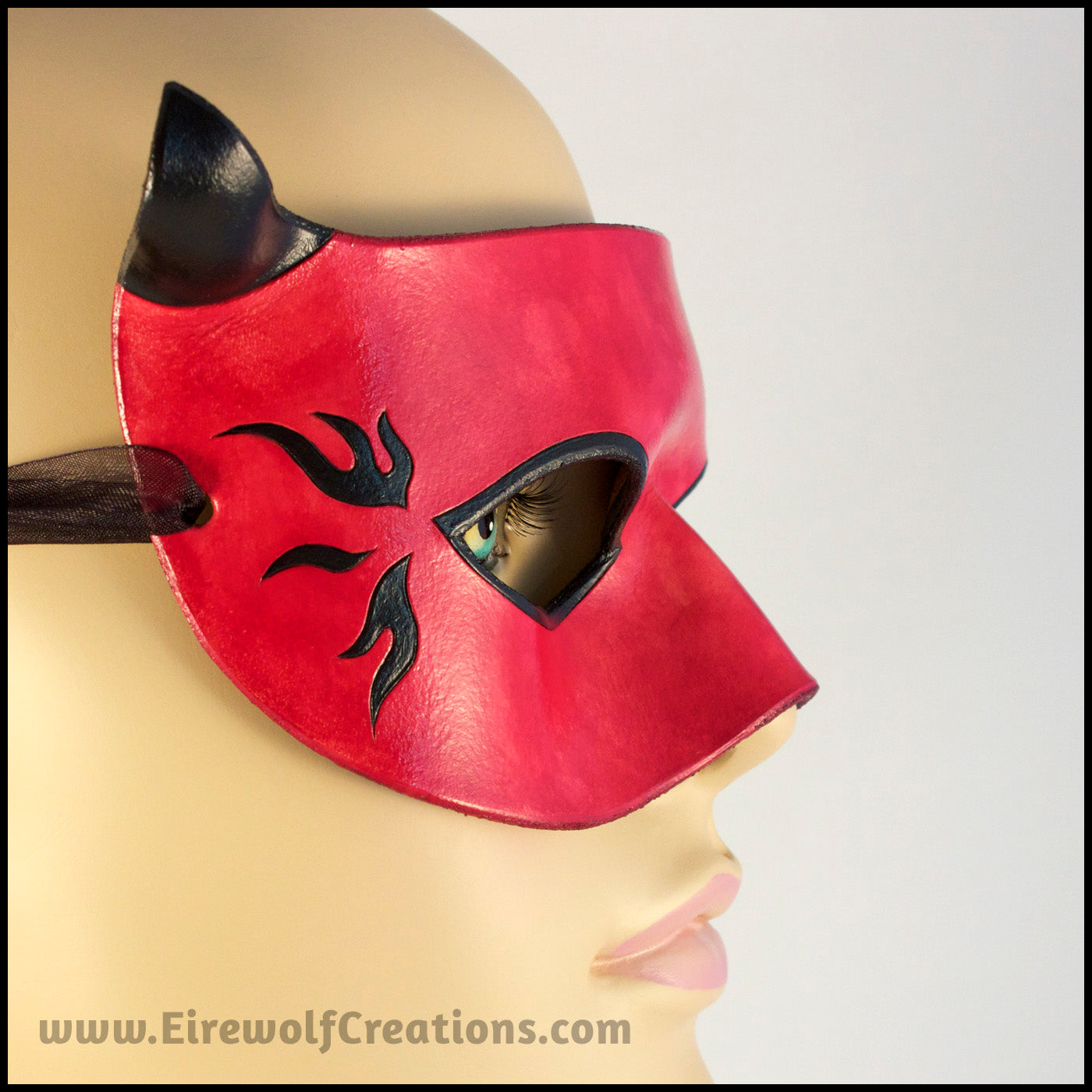 Devil Masquerade Red Eyemask, Red Eyemask